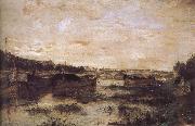Berthe Morisot Bridge oil painting